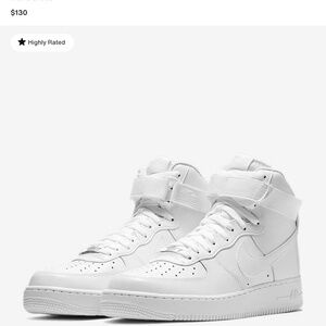 Mens Nike AirForce 1 High ‘07, size 11
